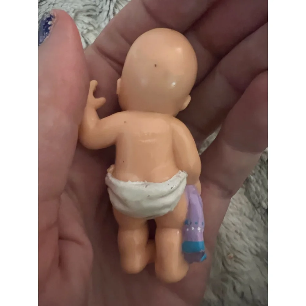 Vintage 1991 Galoob Magic Diaper Babies Lot of 4 Baby Figures EUC